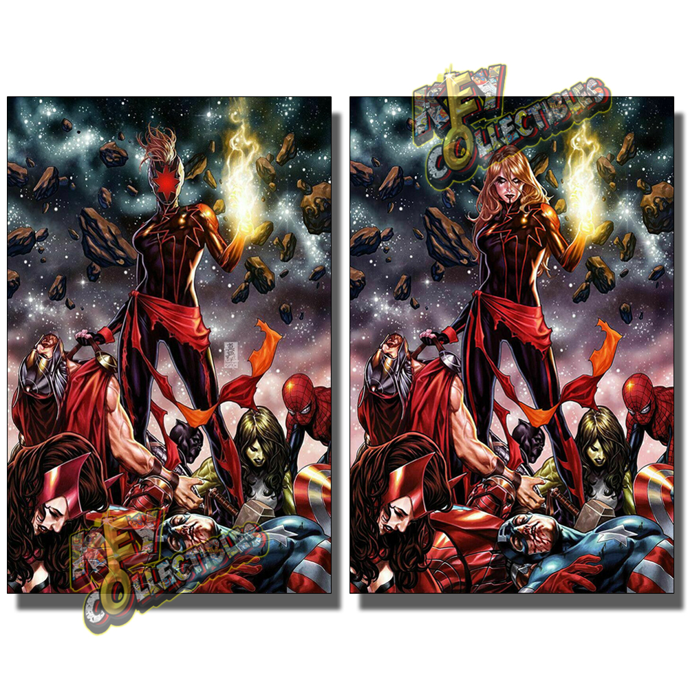 CAPTAIN MARVEL #12 MARK BROOKS VIRGIN VARIANT SET